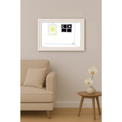 Lephaft Pal 35x25cm Orijinal Karikatür Tablo BOD02043