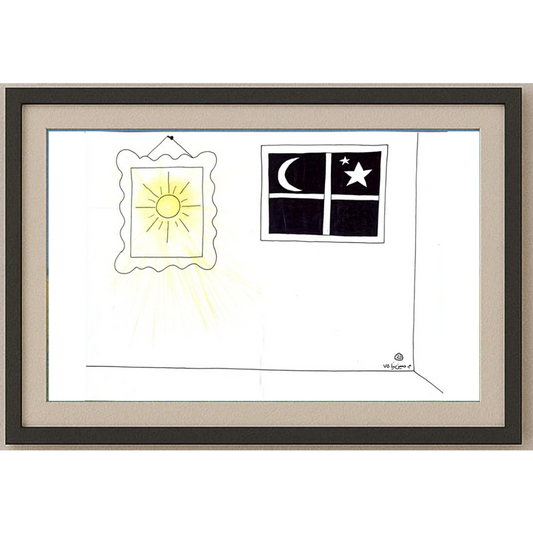 Lephaft Pal 35x25cm Orijinal Karikatür Tablo BOD02043