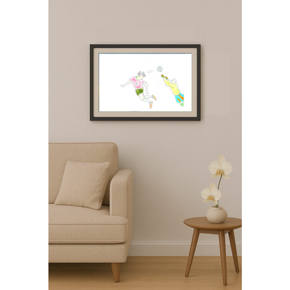 Zola Zli 35x25cm Orijinal Karikatür Tablo BOD02046