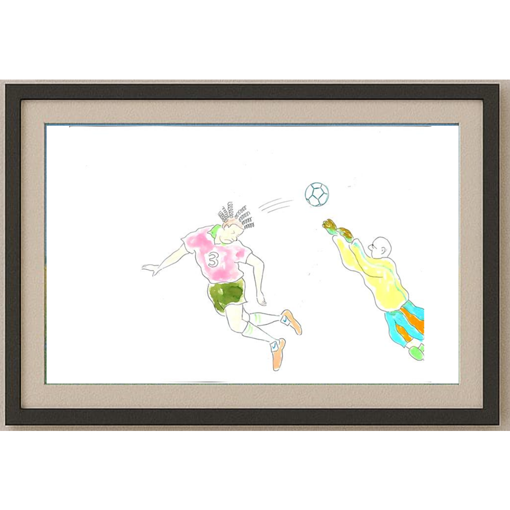 Zola Zli 35x25cm Orijinal Karikatür Tablo BOD02046