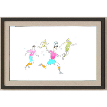 Zola Zli 35x25cm Orijinal Karikatür Tablo BOD02047