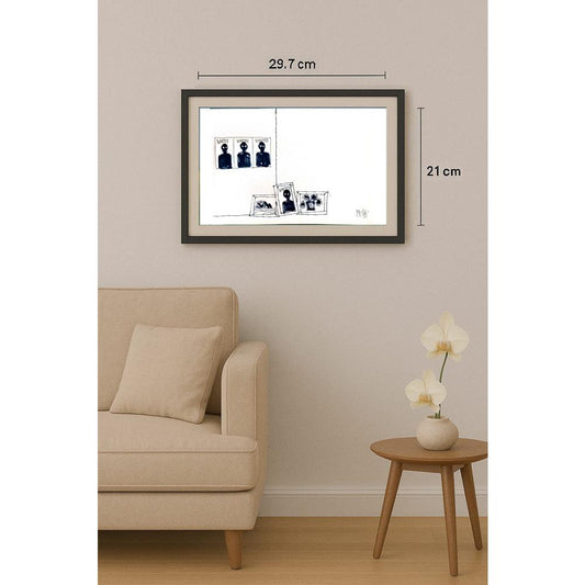 Fedor Kritovak 29x21cm Orijinal Karikatür BOD02062