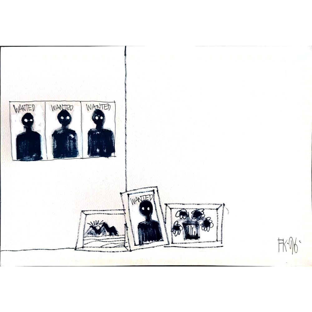 Fedor Kritovak 29x21cm Orijinal Karikatür BOD02062