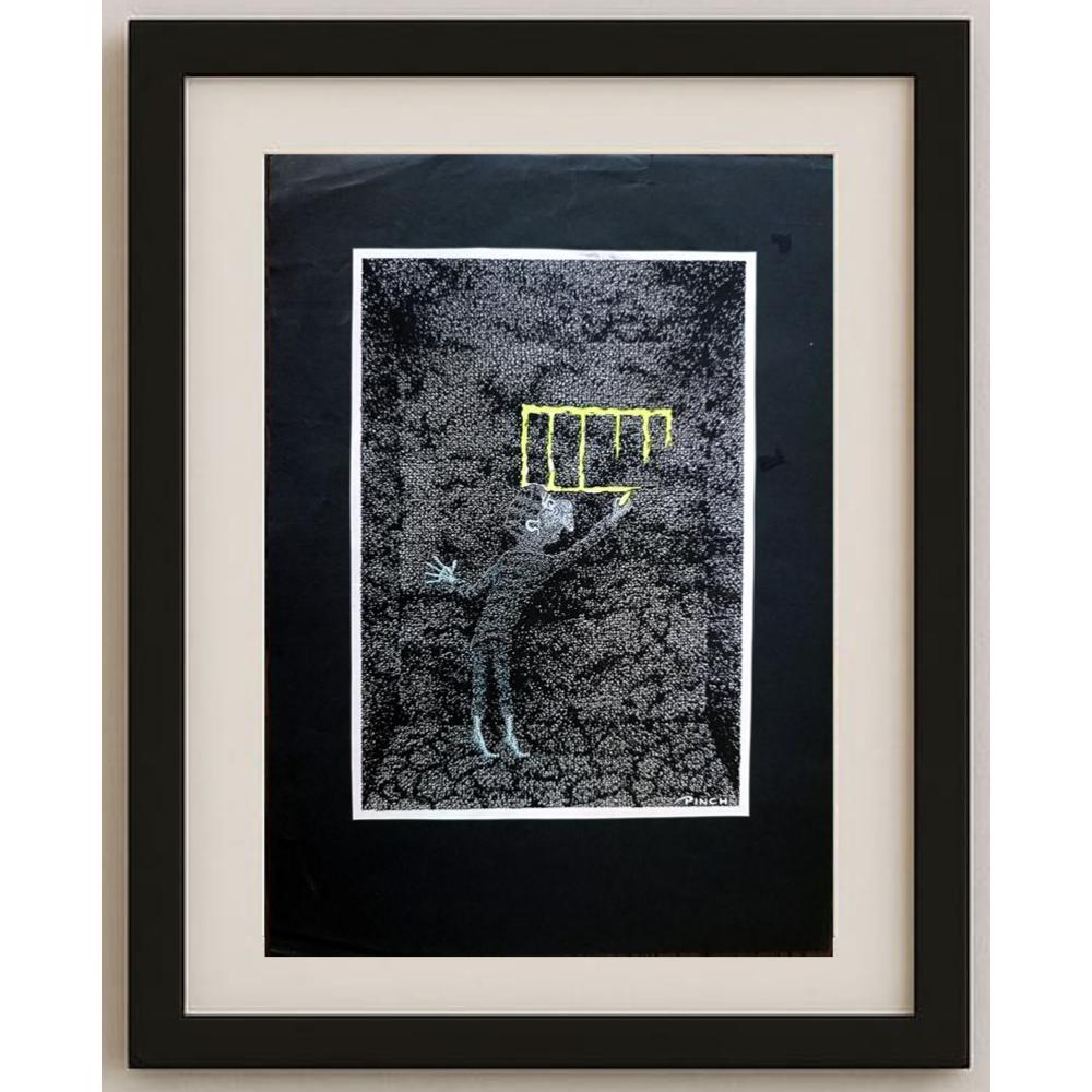 Vjekoslav Klaic 29x21cm Orijinal Karikatür BOD02067