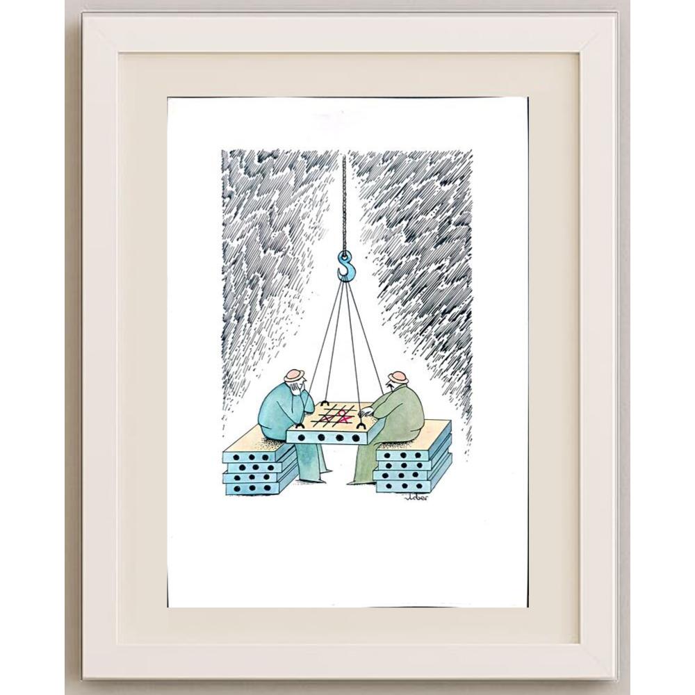 Vladimiras Beresniovas 29x21cm Orijinal Karikatür BOD02069