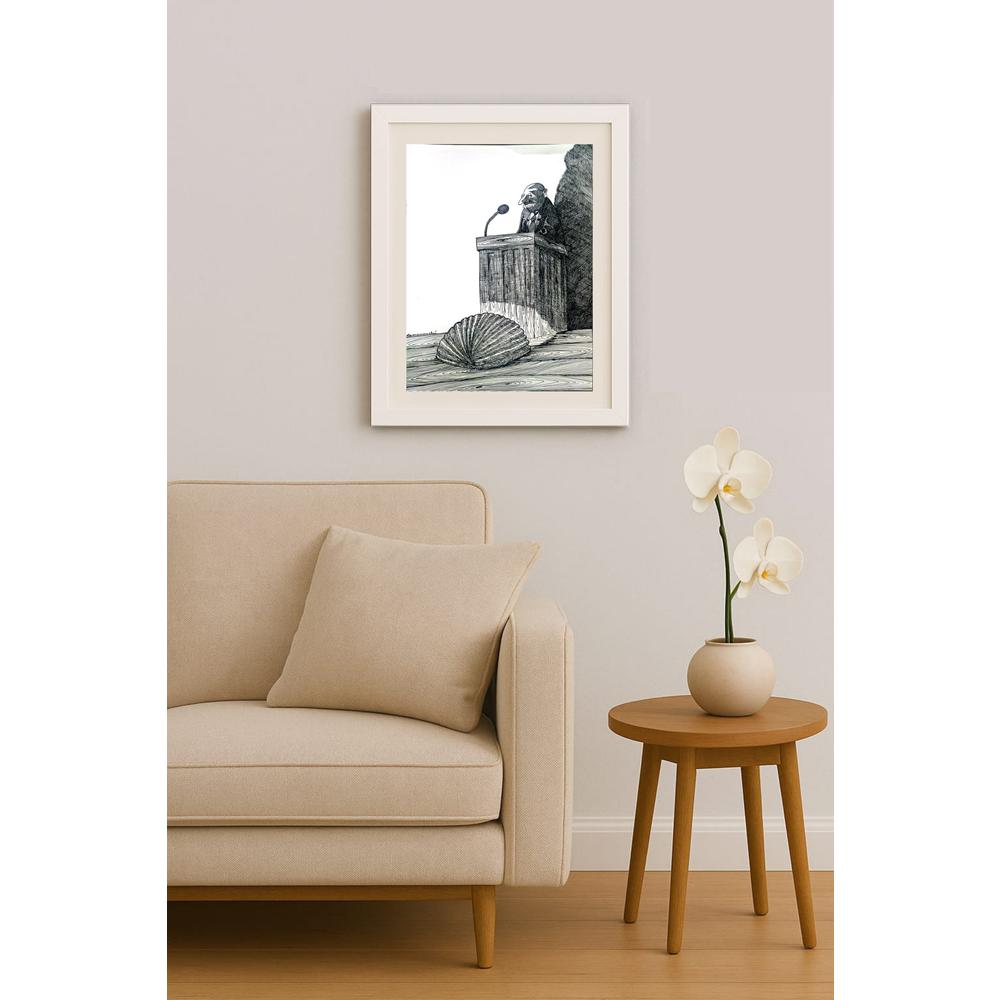 Zdzislaw Romanovski 32x21cm Orijinal Karikatür BOD02071