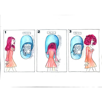 Tsvetomir Veleshky 29x21cm Orijinal Karikatür BOD02074