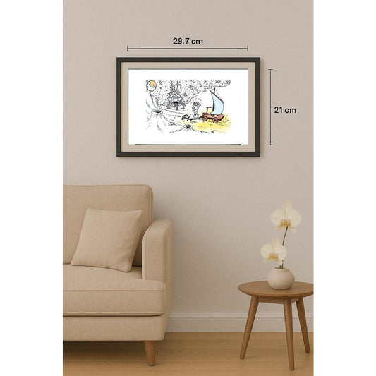 Tomislav Dusanic 29x21cm Orijinal Karikatür BOD02076