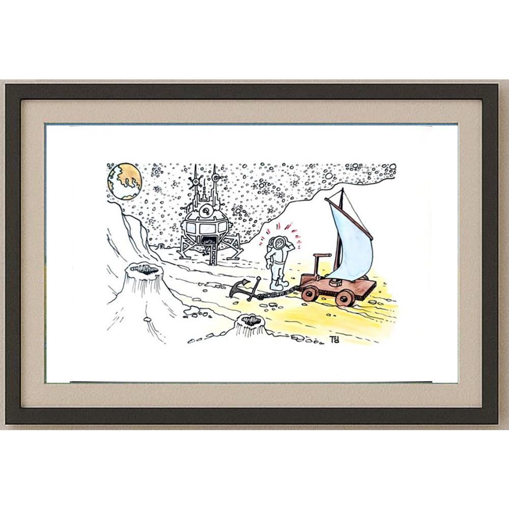 Tomislav Dusanic 29x21cm Orijinal Karikatür BOD02076