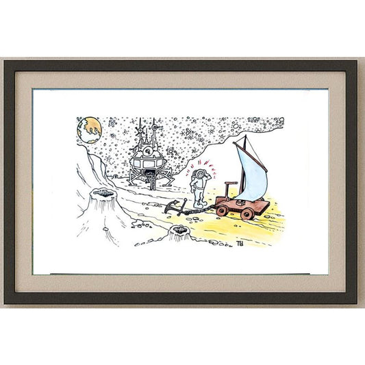 Tomislav Dusanic 29x21cm Orijinal Karikatür BOD02076