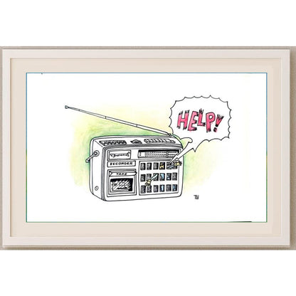 Tomislav Dusanic 29x21cm Orijinal Karikatür BOD02077