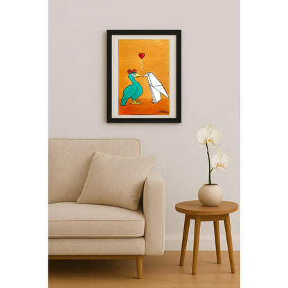 Marco Ramos 21x14cm Orijinal Karikatür BOD02081