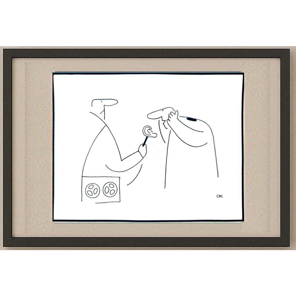 Sergei Koupriy 24x20cm Orijinal Karikatür BOD02082