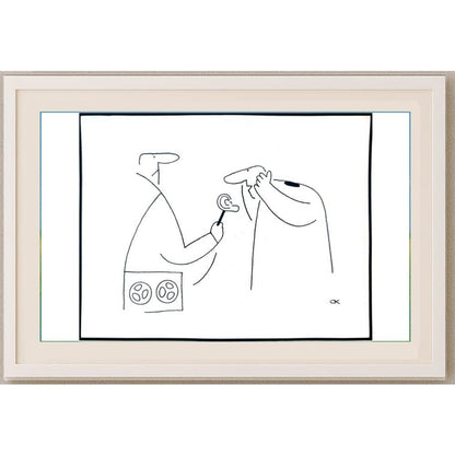 Sergei Koupriy 24x20cm Orijinal Karikatür BOD02082