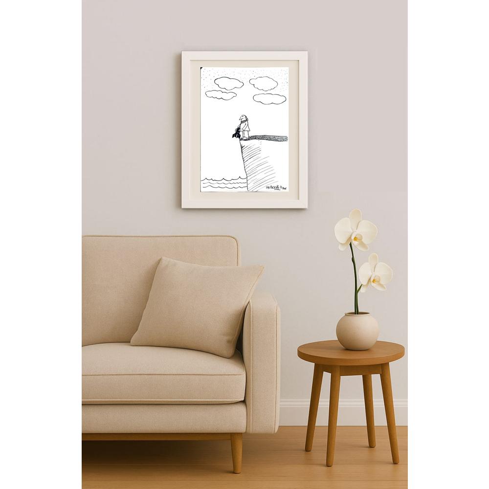 Krstevski Van Zlatko 20x15cm Orijinal Karikatür BOD02085