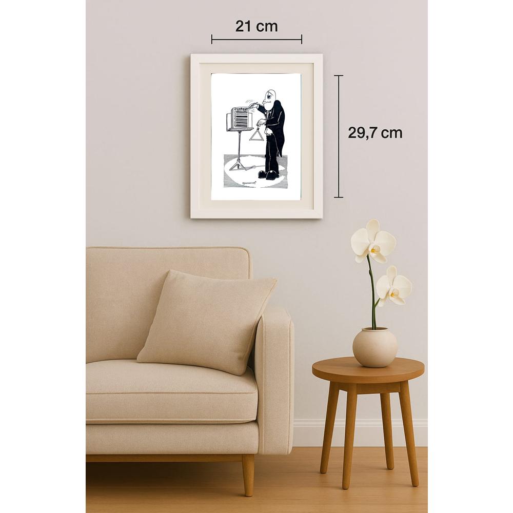 Tomislav Dusanic 29x21cm Orijinal Karikatür BOD02091