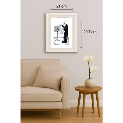 Tomislav Dusanic 29x21cm Orijinal Karikatür BOD02091