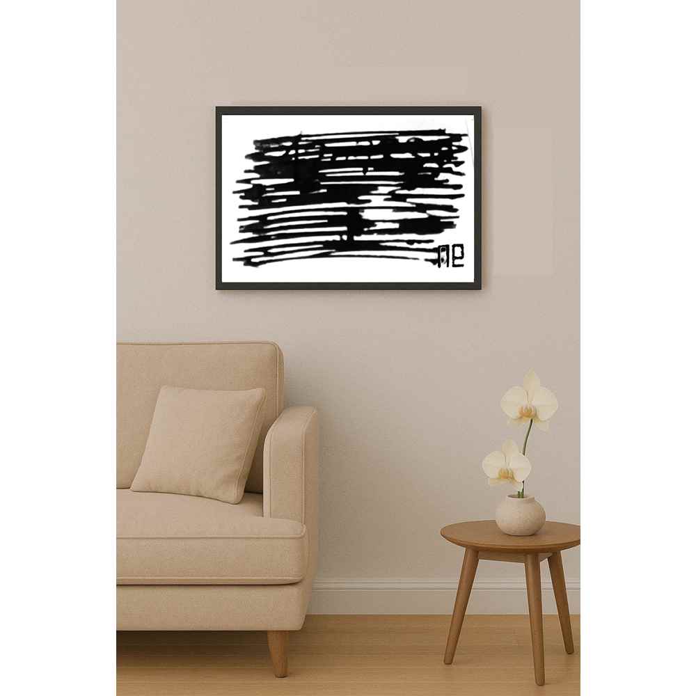 Nezih Danyal Tipler Kişiye Özel Sertifikalı Sınırlı Fine Art Karikatür Baskı NTP00239