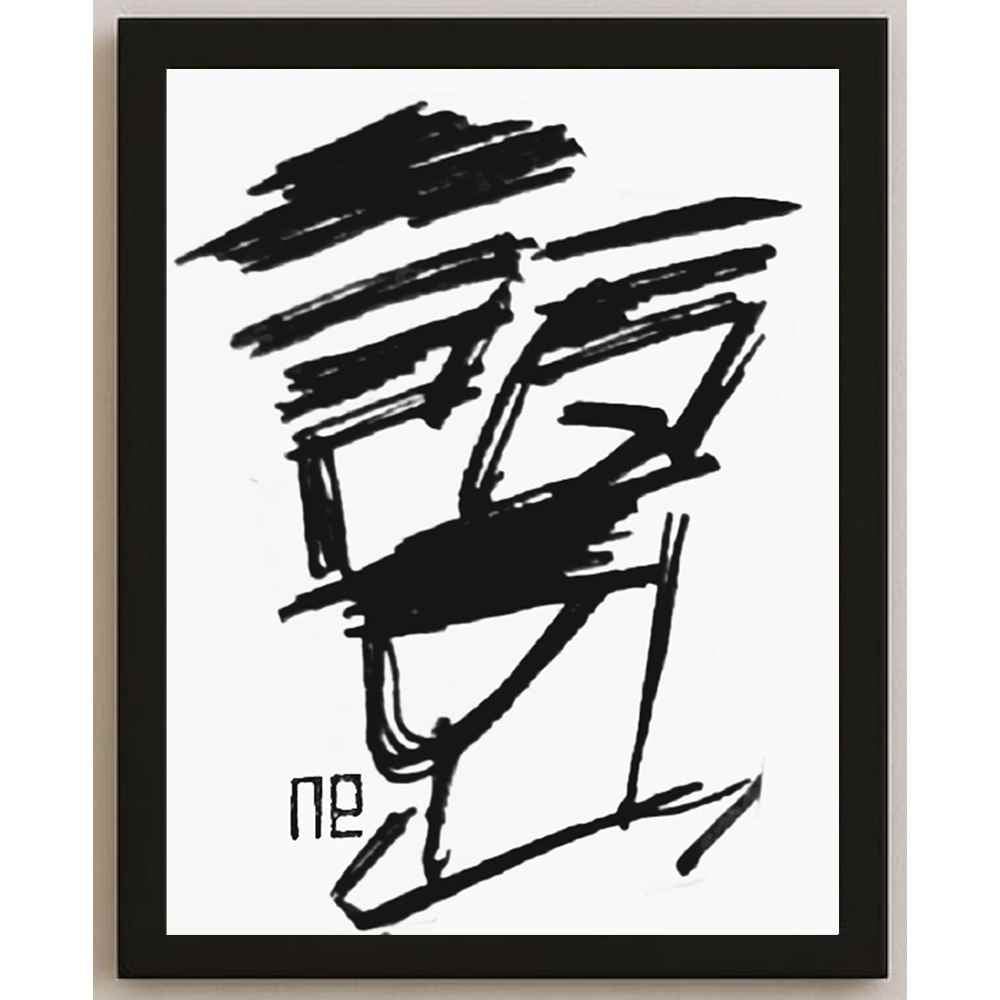 Nezih Danyal Tipler Kişiye Özel Sertifikalı Sınırlı Fine Art Karikatür Baskı NTP00249