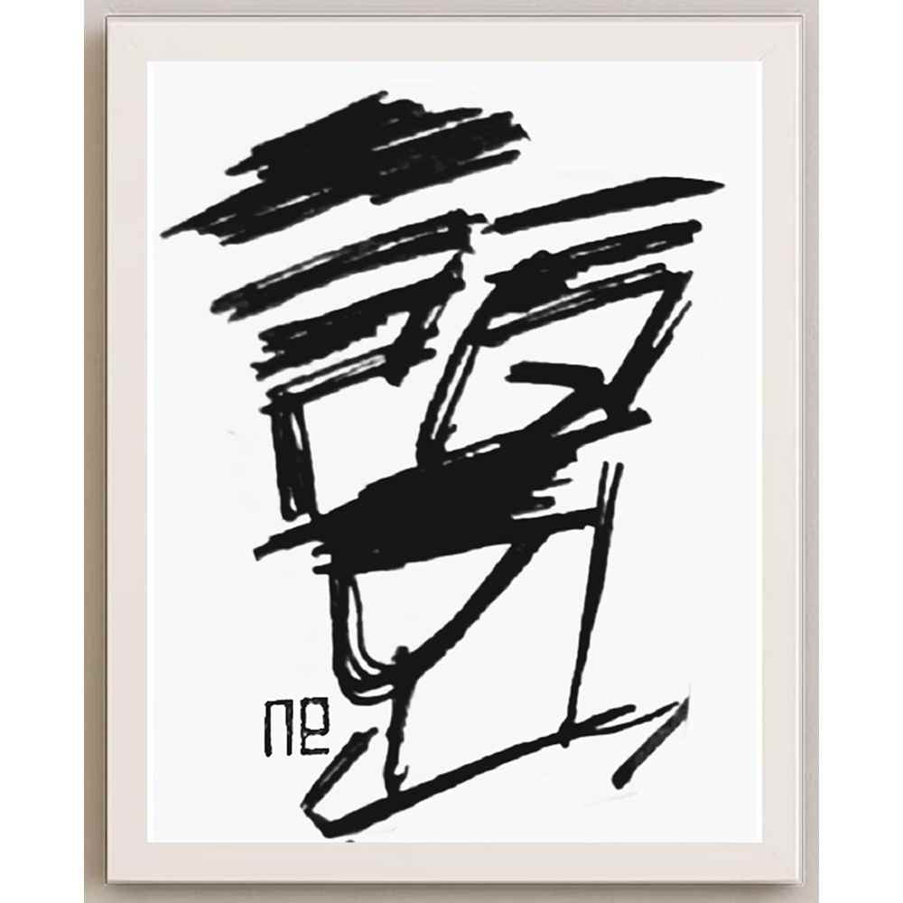 Nezih Danyal Tipler Kişiye Özel Sertifikalı Sınırlı Fine Art Karikatür Baskı NTP00249