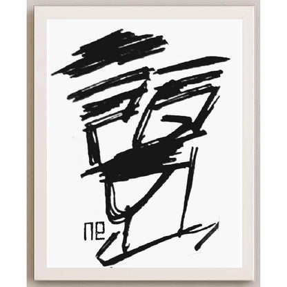 Nezih Danyal Tipler Kişiye Özel Sertifikalı Sınırlı Fine Art Karikatür Baskı NTP00249