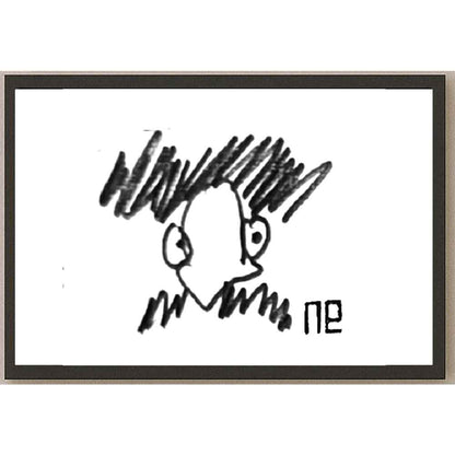 Nezih Danyal Tipler Kişiye Özel Sertifikalı Sınırlı Fine Art Karikatür Baskı NTP00250